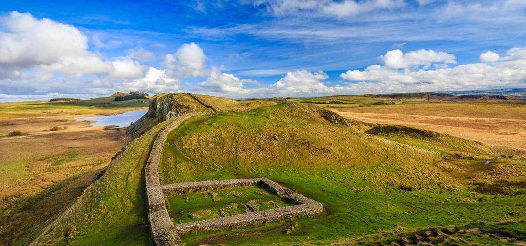 Hadrians's Wall near Haltwhistle